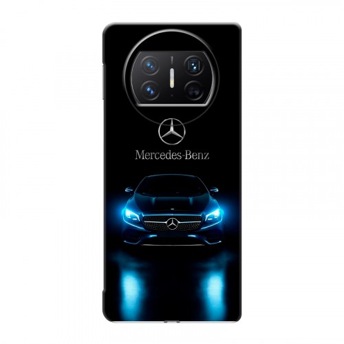 Дизайнерский пластиковый чехол для Huawei Mate X3 Mercedes Мерседес