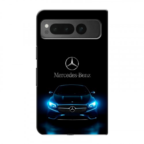 Дизайнерский пластиковый чехол для Google Pixel Fold Mercedes Мерседес