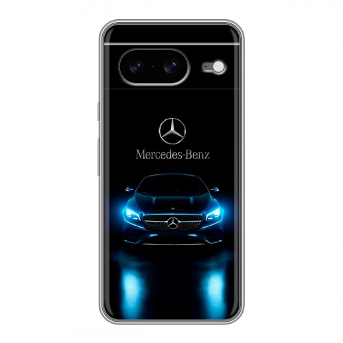 Дизайнерский силиконовый чехол для Google Pixel 8 Mercedes Мерседес