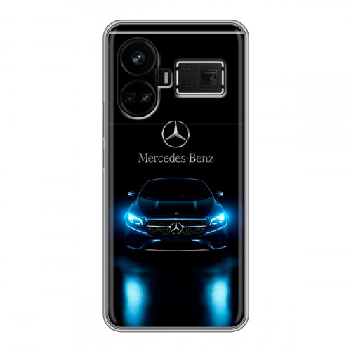 Дизайнерский силиконовый чехол для Realme GT5 Mercedes Мерседес