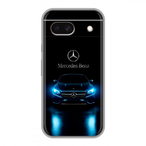 Дизайнерский силиконовый чехол для Google Pixel 8a Mercedes Мерседес