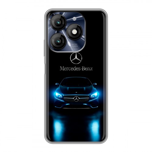 Дизайнерский силиконовый чехол для Itel A70 Mercedes Мерседес