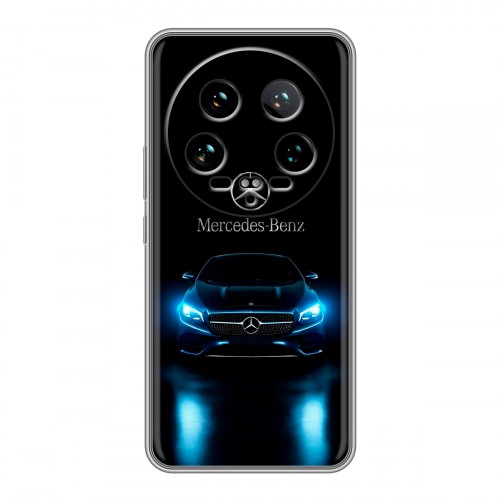 Дизайнерский силиконовый чехол для Xiaomi 14 Ultra Mercedes Мерседес