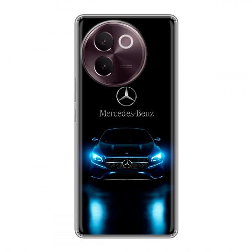 Дизайнерский силиконовый чехол для Vivo V30e Mercedes Мерседес