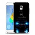 Дизайнерский пластиковый чехол для  Meizu MX3 Mercedes Мерседес