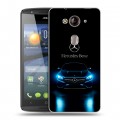 Дизайнерский пластиковый чехол для Acer Liquid E3 Mercedes Мерседес