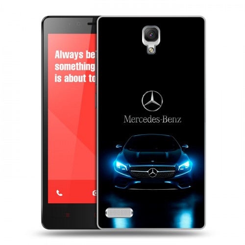 Дизайнерский пластиковый чехол для Xiaomi RedMi Note Mercedes Мерседес