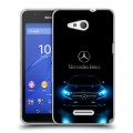 Дизайнерский пластиковый чехол для Sony Xperia E4g Mercedes Мерседес