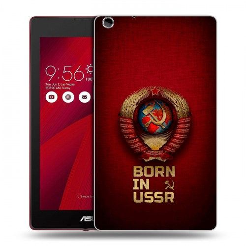 Дизайнерский силиконовый чехол для ASUS ZenPad C 7.0 Флаг Герб СССР