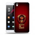 Дизайнерский пластиковый чехол для OnePlus X Флаг Герб СССР