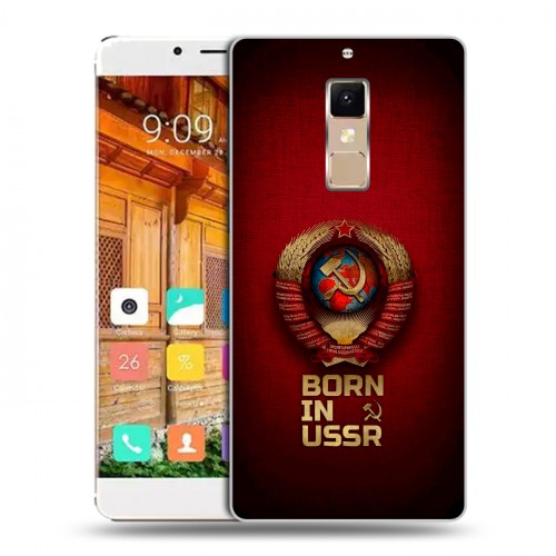 Дизайнерский пластиковый чехол для Elephone S3 Флаг Герб СССР