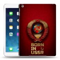 Дизайнерский силиконовый чехол для Ipad (2017) Флаг Герб СССР