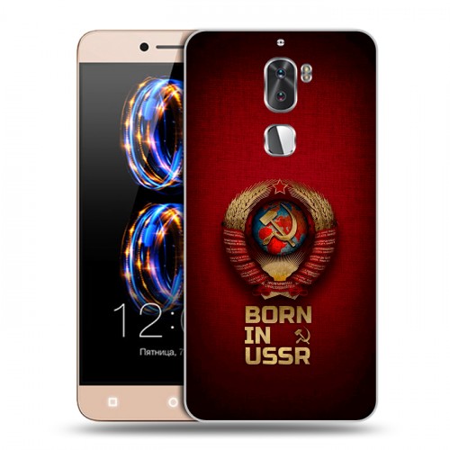 Дизайнерский пластиковый чехол для LeRee Le3 Флаг Герб СССР