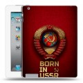 Дизайнерский пластиковый чехол для Ipad 2/3/4 Флаг Герб СССР