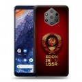 Дизайнерский пластиковый чехол для Nokia 9 PureView Флаг Герб СССР