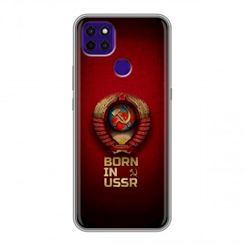 Дизайнерский силиконовый чехол для Lenovo K12 Pro Флаг Герб СССР (на заказ)