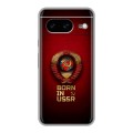 Дизайнерский силиконовый чехол для Google Pixel 8 Флаг Герб СССР