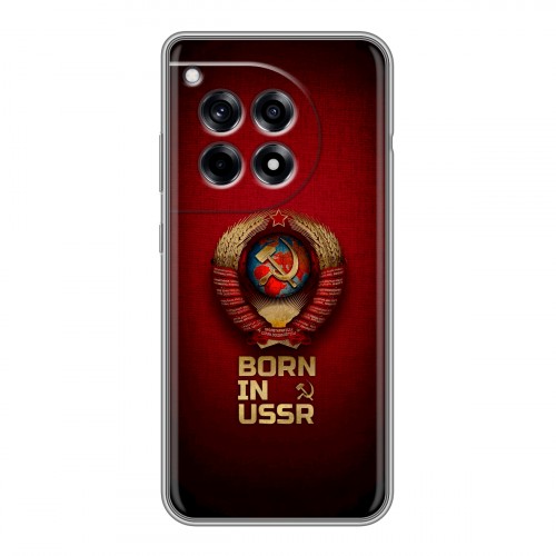 Дизайнерский силиконовый чехол для OnePlus Ace 3 Флаг Герб СССР