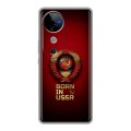 Дизайнерский силиконовый чехол для Vivo V40 5G Флаг Герб СССР