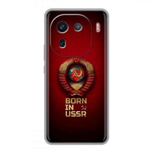 Дизайнерский силиконовый чехол для IQOO 12 Флаг Герб СССР