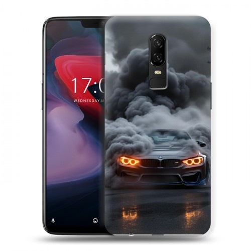 Дизайнерский пластиковый чехол для OnePlus 6 BMW БМВ