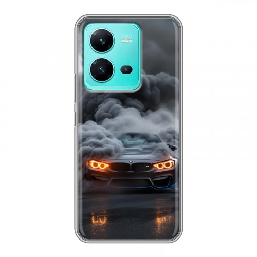 Дизайнерский силиконовый чехол для Vivo V25 BMW БМВ