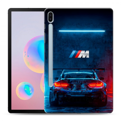 Дизайнерский силиконовый чехол для Samsung Galaxy Tab S6 BMW БМВ