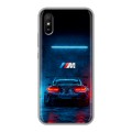Дизайнерский силиконовый чехол для Xiaomi RedMi 9A BMW БМВ