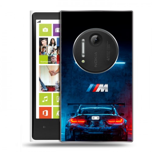 Дизайнерский силиконовый чехол для Nokia Lumia 1020 BMW БМВ