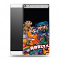 Дизайнерский пластиковый чехол для Lenovo Phab Plus Roblox Роблокс