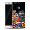 Дизайнерский пластиковый чехол для Huawei P9 Plus Roblox Роблокс