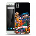 Дизайнерский пластиковый чехол для Ulefone Paris Roblox Роблокс