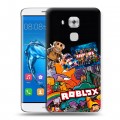Дизайнерский пластиковый чехол для Huawei Nova Plus Roblox Роблокс