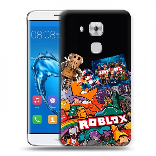 Дизайнерский пластиковый чехол для Huawei Nova Plus Roblox Роблокс