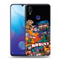 Дизайнерский пластиковый чехол для Vivo V11i Roblox Роблокс