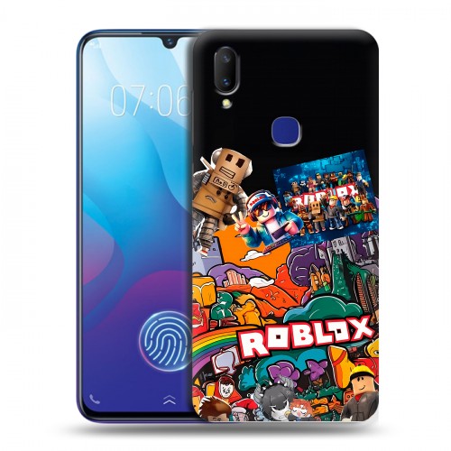 Дизайнерский пластиковый чехол для Vivo V11i Roblox Роблокс