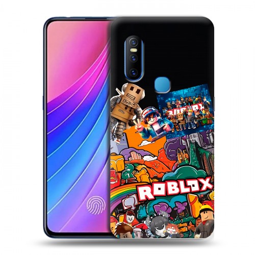 Дизайнерский пластиковый чехол для Vivo V15 Roblox Роблокс
