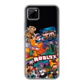 Дизайнерский силиконовый чехол для Realme C11 Roblox Роблокс