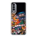 Дизайнерский силиконовый чехол для Wiko T50 Roblox Роблокс