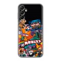 Дизайнерский силиконовый чехол для Samsung Galaxy A14 Roblox Роблокс