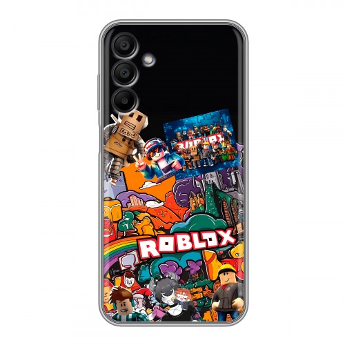 Дизайнерский силиконовый чехол для Samsung Galaxy A15 Roblox Роблокс