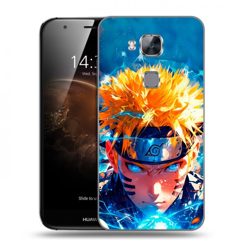 Дизайнерский пластиковый чехол для Huawei G8 Аниме Наруто Naruto