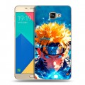 Дизайнерский силиконовый чехол для Samsung Galaxy A9 Аниме Наруто Naruto