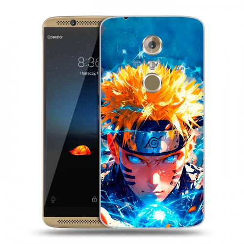 Дизайнерский пластиковый чехол для ZTE Axon 7 Аниме Наруто Naruto