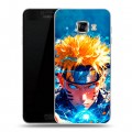 Дизайнерский пластиковый чехол для Samsung Galaxy C5 Аниме Наруто Naruto