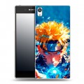 Дизайнерский пластиковый чехол для Sony Xperia E5 Аниме Наруто Naruto