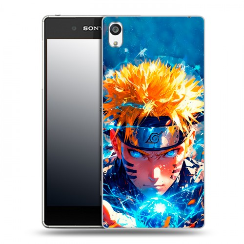 Дизайнерский пластиковый чехол для Sony Xperia E5 Аниме Наруто Naruto