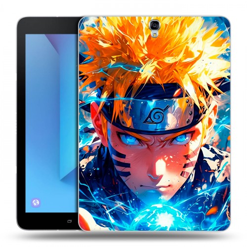 Дизайнерский силиконовый чехол для Samsung Galaxy Tab S3 Аниме Наруто Naruto