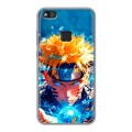 Дизайнерский силиконовый чехол для Huawei P10 Lite Аниме Наруто Naruto