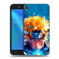 Дизайнерский силиконовый чехол для Asus ZenFone Live Аниме Наруто Naruto
